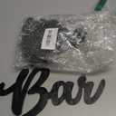 7 Pieces Coffee Bar Sign Hanging Wall Art, Coffee Sign Coffee and Bar Wall Decor with Coffee Beans and Cups Sign for Cafe Kitchen Restaurant (Coffee Bar)