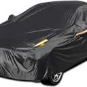 UV Protection Car Cover Windproof Dustproof Scratch Resistant Outdoor Universal Full Car Covers for Sedan S (B4-Fit Sedan-Length Up To 177 inch)