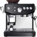 Breville Barista Express Impress Espresso Machine BES876BTR, Black Truffle