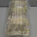 Liuoud 5 Pack Shower Caddy Organizer Rack Shelf for Inside Shower, Self Adhesive Wall Storage Basket Rustproof Stainless Steel Shampoo Holder Bathroom Accessory Decor Set, Gold