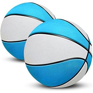 TNELTUEB Mini Basketball Replacement 8.5 Inch Pool Basketballs Ball Hoop Indoor Outdoor Toy, Fits All Standard Swimming Pool Basketball Hoop Pool Game Toy Water Games