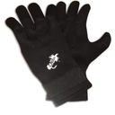 Caddis Black Neoprene Waterproof Wading/Fishing Gloves, Size L, 3 Pack