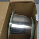 5.3Qt Stainless Steel Salad Spinner, Salad Spinner Stainless Steel With Stop Button & Drain Hole, Non-Slip Base, Vegetable Spinner Dryer, Dishwasher Safe For Kitchen
