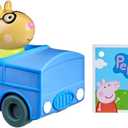 Peppa Pig Peppas Adventures Little Buggy Vehicle, Preschool Toy for Ages 3 and Up (Pedro Pony in School Bus)