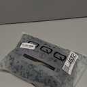 OQQ Women's 2 Piece Yoga Legging Seamless Workout High Waist Butt Liftings Athletic Leggings (Large, Black,darkgrey)