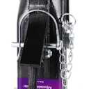 2-5/16" Heavy Duty Adjustable Trailer Coupler Channel-Mount SAE Class IV 15000 lbs Black