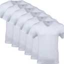 Gildan Men's V-Neck T-Shirts, Multipack, Style G1103 (X-Large)