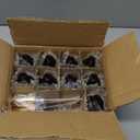 Foraineam 9 Pack 100ml / 3.4 oz. Amber Glass Spray Bottle with Atomizer, Fine Mist Spray, Refillable Container for Perfume, Cleaning Products, Essential Oils