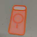 SUPFINE Magnetic for iPhone Air Case (Compatible with MagSafe)(Military Grade Drop Protection) Slim Translucent Matte Shockproof with Anti-Fingerprint Phone Cover for 17 Air,Orange