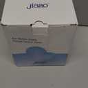 jiaao Neck Pillow Airplane, 2025 Upgraded Memory Foam Travel Pillow for International Flights, Adjustable Clasp, Storage Bag, Advanced Neck Support for Road Trips, Home, Office, and Gaming (Jet Black(drawstringe))