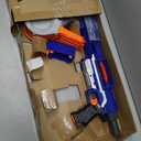 NERF Rampage N-Strike Elite Toy Blaster with 25 Dart Drum Slam Fire for Kids, Teens, & Adults 