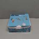 Interactive Cat Toys for Indoor Cats: Upgraded 360 Automatic Spin Flying Bird Feather Wand with Silicone Protected Rod Safe Play, Strong 8cm Suction Cup, USB-Rechargeable for Bored Kittens and Adult (White)