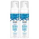 Not Your Mother's Beach Babe Texturizing Foam (2-Pack) - 6.5 fl oz Each - Crunch-Free Texture and Touchable Waves with UV Defense - Conditions & Hydrates for All Hair Types