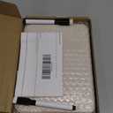 2 Pcs Small Glass Desktop Whiteboard with Reversable Stand 8 x 6 Inch Mini Dry Erase White Board Easel with 2 Markers Reusable Desk Notepad for Home Office School Supplies (White,Green)