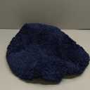 Microfiber Elongated Toilet Seat Cover 19.5"x 15" Machine Washable Solid Toilet Lid Cover Adjustable Rubber Backing Fits Only 18-19.5" L x 14-16" W Elongated Toilet Seat