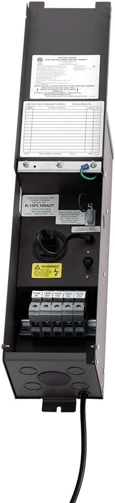 Kichler Outdoor Landscape Lighting Transformer, Bronze