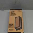 Euri LIS-WL1000-12 - Black Outdoor Wall Light - Smart RGBW Color