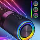 2 in 1 Magnetic Splittable Bluetooth Speaker, Portable Waterproof Split Wireless Speaker Bluetooth V5.4 with 20W Loud Stereo Sound, Wireless Pairing for Home, Outdoor or Travel