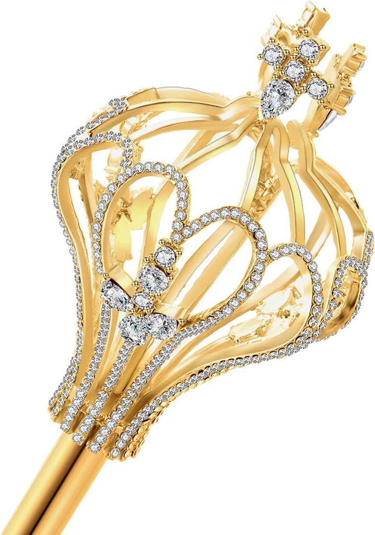 Royal Cross Christmas Scepter Magic Party Wand Pageant