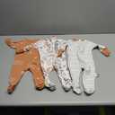 Yoofoss Baby Pajamas 100% Organic Cotton Baby Sleepers for 0-3 Months Boys Girls Clothes, 3-Pack Soft infant Toddler Footed PJs with Mitten Cuffs, Zipper Footies Pajamas
(Brown Animal)