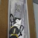 VEVOR Wheel Alignment Tool, 2-Pack Alignment Tool Toe Plates, Stainless Steel Toe Angle Measurement Tool Plate, 4 Alignment Rods and Magnetic Slots, Includes Measuring Tapes & Conversion Chart