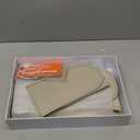 Cordless Heating Pad with Massager for Back Pain Relief: MAXwarm 4.0, Portable Heated Back Brace with Lumbar Support for Sciatica, Large 8000mAh Battery, for Women Men 70" (Beige)