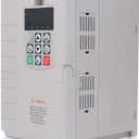 VFD Variable Frequency Drive, Single Phase 220V Input to 3 Phase 380V Output 7.5KW 45A, VFD Inverter Converter for Spindle Motor Speed Control