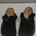 Litfun Unisex Genuine Suede Clogs Soft Footbed Leather Potato Shoes Comfort Slip On Clogs with Arch Support size 8