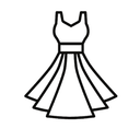 Strapless Summer Dress, Size XL