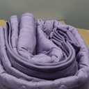 Goodidea Lilac Boho Quilt Set King Size,3 Piece Light Purple Bohemian Striped Bedspread Coverlet Set with 2 Pillow Cases Lightweight Soft Microfiber Bedding Set for All Seasons (104"x90")