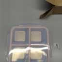 3 Pack Stainless Steel 4 Compartment Snack Containers with Lids, Reusable Divided Lunch & Food Storage Containers for Work, Travel (Pink, Yellow, Blue)