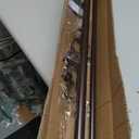 Double Curtain Rods for Windows 36-72 Inches, Adjustable Double Drapery Rods, Decorative Window Curtain Rod with Round & Barrel Finials, 1-Inch Front and 5/8 Inch Back Double Window Curtain Rod Bronze