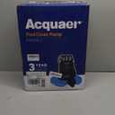Acquaer 1/4 HP Automatic Swimming Pool Cover Pump, 2250 GPH Submersible Sump Pump with 3/4 Check Valve Adapter & 25ft Power Cord, Water Removal for Pool, Hot Tubs, Rooftops, Water Beds and more