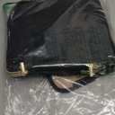 Hanging Toiletry Bag & Makeup Bag for Women with Jewelry Organizer - TSA Approved Large Capacity Travel Cosmetic Organizer, Waterproof Shower Essentials Case with Transparent Pockets, Black