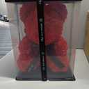 Large 16 Inch Rose Bear Flower Bear Gift Set with Luxury Gift Box, Handmade Artificial Rose Teddy Bear, Valentine Gift for Her, Anniversary, Birthday