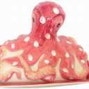 Blue Sky Clayworks 17629 Octopus Butter Dish, 5-inch Height