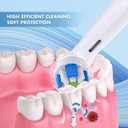 Replacement Toothbrush Heads Compatible with Oral-B iO 3/4/5/6/7/8/9/10 Series Ultimate Clean Electric Toothbrush,for Oral-B iO Electric Toothbrush,12 Pack (White, Medium)