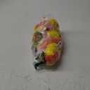 Marigold Garland for Decoration 5 Pcs Artificial Marigold Flowers, Indian Décor for Pooja, Diwali, Rangoli, Wedding, Christmas Decorations for Home (Ring, 50")