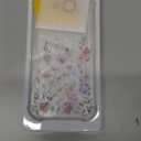 for iPhone 16e Case,[3 in 1] with Screen Protector & Camera Lens Protector, Flower Pattern Design,Clear Soft Shockproof Slim Floral Phone Cover for Women Girls 2025 6.1" (Blooming Flowerets)