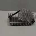 Commercial Taco Fryer Basket, Deep Fryer Taco Holder Basket V-Shaped Taco Shell Mold Taco Shell Fryer for Burritos and Tortillas (8 Shells)