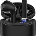 1 Hora Wireless Earbuds Bluetooth 5.3, Sports Headphones Deep Bass in-Ear Earphones, Premium Sound with Charging Case, Compatible with iPhone, Android Smartphone, Tablet, Laptop (Black)