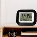 La Crosse Technology Atomic Wall/Table Clock, 7.2inch H x 8.95inch W x 1.2inch D (WT8005UB)