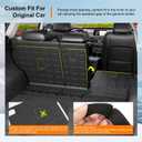 powoq Backrest Mat Compatible with 2017-2025 Mazda CX-5 Cargo Liner Back Seat Protector Replacement for 2017-2019 2020 2021 2022 2023 2024 2025 Mazda CX-5 Accessories(Fit 2017-2024, Rear Backrest Mat)