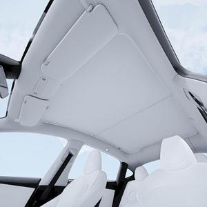 VION Tesla 2026-2025 Model Y Roof Sunshades - Precision Fit, No Sagging, Full Blackout (2026-2025 New Model Y)