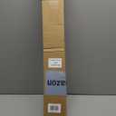 LazBlinds No Tools No Drill Cordless Bamboo Roman Shades, Light Filtering Window Treatment, Roll Up Bamboo Blinds for Windows 30.5'' W x 48'' H, Brown