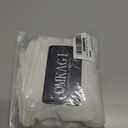 OMKAGI Women Long Sleeve Tops Boat Neck Off Shoulder Shirts Fitted Going Out Y2K Crop Top (White, XS)