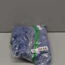 Pallene Faux Fur Plush Throw Pillow Covers 26x26 Set of 2, Luxury Soft Fluffy Striped Decorative Pillow Covers for Sofa, Couch, Living Room, Navy Blue