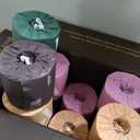 3-ply Bamboo Toilet Paper, Unscented, 12 Rolls, 350 Sheets per roll, Total 4200 Sheets, Plastic-Free