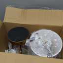 FRIDEKO HOME Portables Cordless Table Lamp Set of 2, Wireless Rechargeable Battery Fabric Shade Desk Lamp, Powered Lighting Dimmable Light for Dining Room Bedroom Bedside Bar Night Light