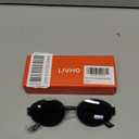 livho 2025 Trendy Oval Sunglasses - Stylish Polarized Shades for Everyday - Retro Metal Frames